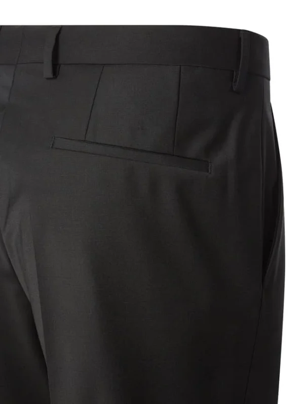 Neu ⌛ HUGO Hose Mit Bügelfalten Modell ‘Simmons’ – Schwarz ⌛ 5