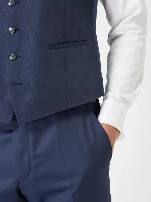 Top 10 ? Wilvorst Weste Aus Wollmischung – Marineblau ? 4