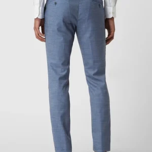 Brandneu ? Atelier Torino Anzughose Mit Strukturmuster – Blau ? 18