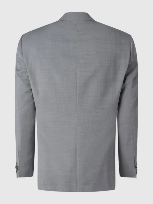 Großhandel ❤️ JOOP! Collection Modern Fit 2-Knopf-Sakko Mit Schurwoll-Anteil Modell ‘Finch’ – Hellgrau Meliert ⌛ 5