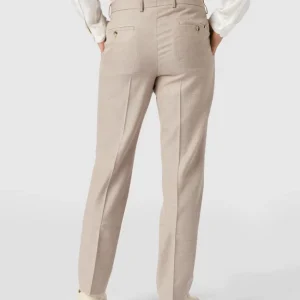 Billig ✨ BOSS Anzughose Aus Schurwolle-Viskose-Mix Modell ‘Lenon’ – Beige ? 15