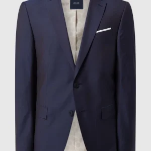 Bestes Angebot ? Pierre Cardin Regular Fit 2-Knopf-Sakko Aus Schurwollmischung Modell ‘Grant’ – ‘Futureflex’ – Marineblau ? 11