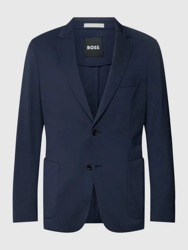 Besorgen ? BOSS Sakko Mit Naht-Details Modell ‘Hanry’ – Marineblau ? 1