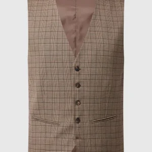 Top 10 ? Selected Homme Slim Fit Weste Mit Stretch-Anteil Modell ‘Logan’ – Mittelbraun ✔️ 9