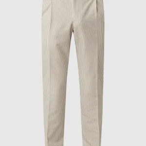 Großhandel ? Tommy Hilfiger Slim Fit Anzughose Aus Seersucker – Beige ? 9