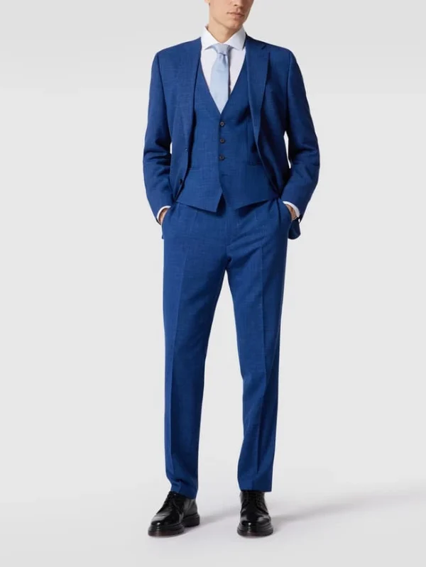 Beste Bewertungen von ? BOSS Regular Fit Anzughose Mit Woll-Anteil Modell ‘Leon’ – Blau ? 1
