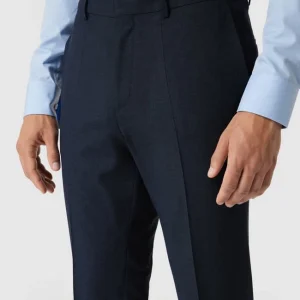 Budget ✨ HUGO Hose Mit Bügelfalten Modell ‘Hesten’ – Marineblau ? 11