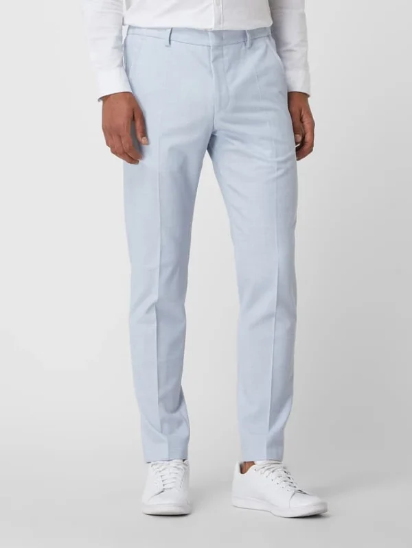Coupon ? Pierre Cardin Modern Fit Anzughose Mit Stretch-Anteil Modell ‘Rick’ – ‘Futureflex’ – Hellblau ? 5