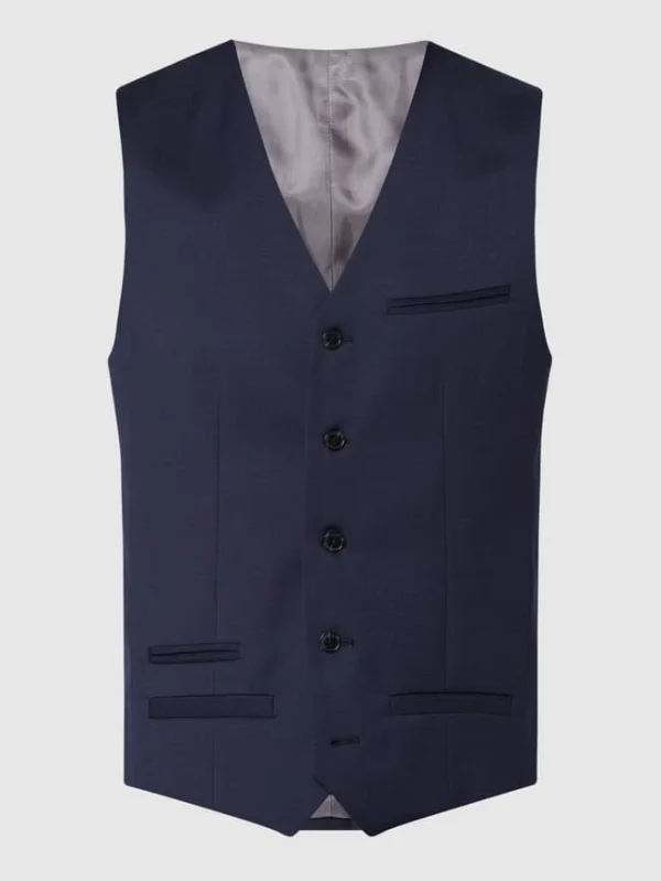 Schlussverkauf ? Matinique Weste Mit Stretch-Anteil – Marineblau ? 3
