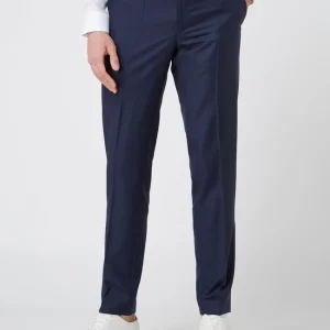 Coupon ? Carl Gross Anzughose Aus Schurwolle Modell ‘Stevenson’ – Marineblau ? 13
