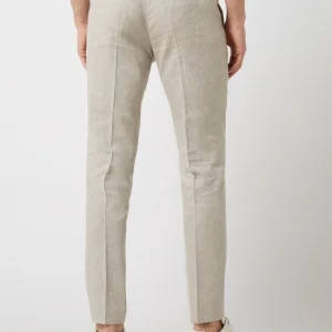 Besorgen ? DIGEL Slim Fit Leinenhose Mit Viskose-Anteil Modell ‘Franco’ – Sand ? 15