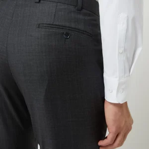 Am billigsten ? DIGEL Modern Fit Anzughose Aus Schurwolle Modell ‘Per’ – Anthrazit ? 11