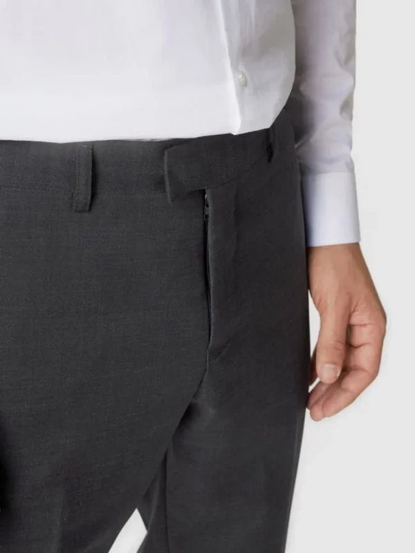 Top 10 ? Matinique Anzughose Mit Stretch-Anteil Modell ‘Las’ – Anthrazit ? 4