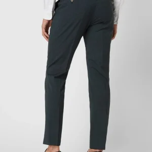 Am billigsten ? DIGEL Slim Fit Anzughose Mit Stretch-Anteil Modell ‘Franco’ – Petrol ✨ 15