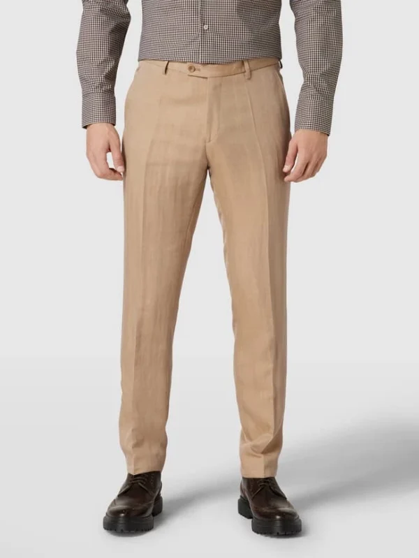 Brandneu ? CG – Club Of Gents Anzughose Mit Französischen Eingrifftaschen – Beige ? 5