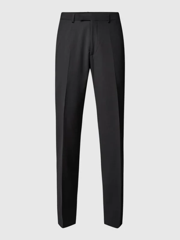 Coupon ? MCNEAL Business-Hose Mit Webstruktur – Schwarz ⭐ 3