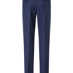 Rabatt ? DIGEL Modern Fit Anzughose Aus Schurwolle Modell ‘Per’ – Blau ⭐ 10