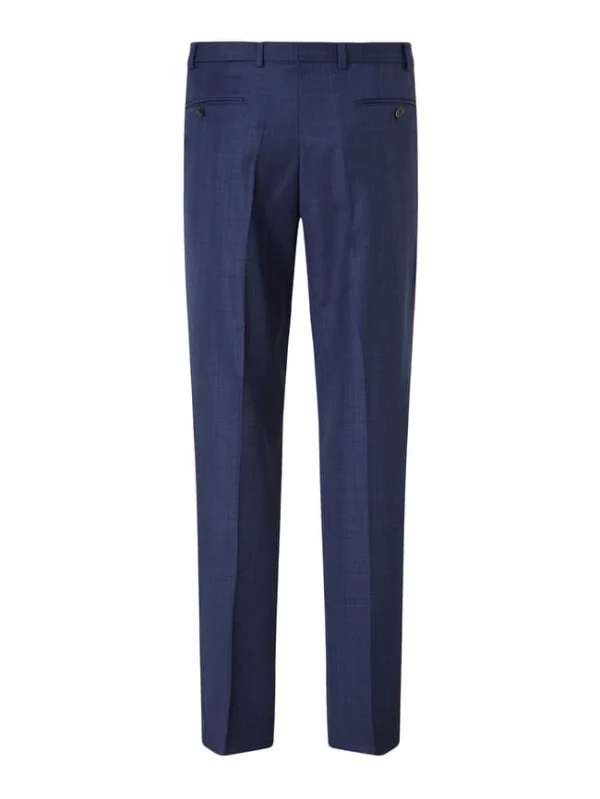 Rabatt ? DIGEL Modern Fit Anzughose Aus Schurwolle Modell ‘Per’ – Blau ⭐ 4