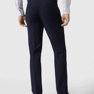 Budget ? MCNEAL Business-Hose Mit Webstruktur – Marineblau ? 15