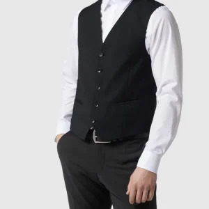 Neu ? CG – Club Of Gents Weste Mit Leistentaschen Modell ‘Carlto’ – Schwarz ❤️ 13