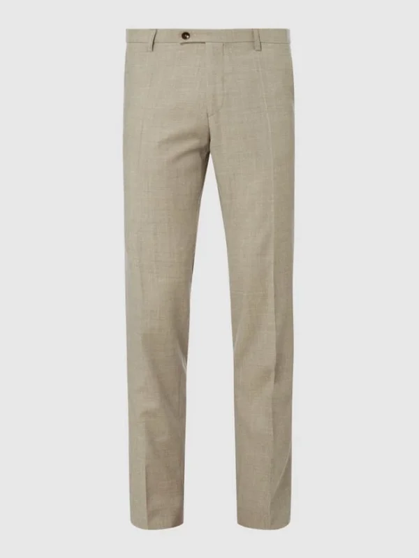 Rabatt ? CG – Club Of Gents Anzughose Aus Schurwolle – Taupe ? 3