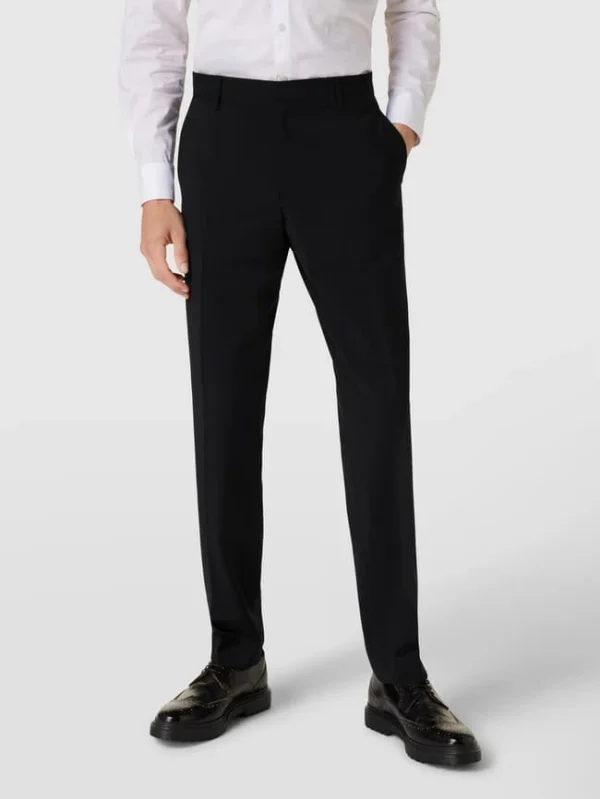 Neu ? BOSS Slim Fit Anzughose Modell ‘Genius’ – Schwarz ? 5