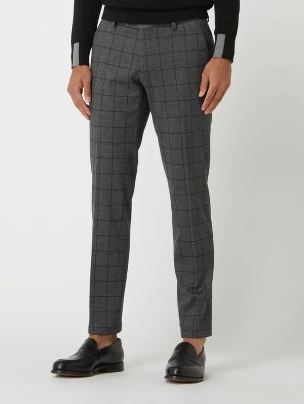 Brandneu ? DIGEL Extra Slim Fit Anzughose Mit Viskose-Anteil Modell ‘Nanno’ – Mittelgrau ? 5