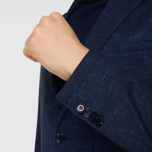 Bestpreis ? CG – Club Of Gents 2-Knopf-Sakko Mit Reverskragen Modell ‘Carlin’ – Dunkelblau ? 11