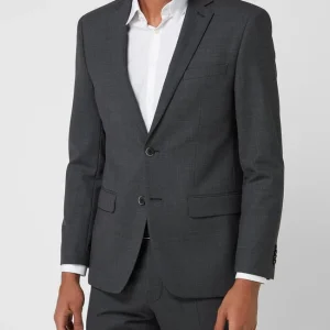 Besorgen ✨ Daniel Hechter Modern Fit Anzug Mit Woll-Anteil – Anthrazit ? 16