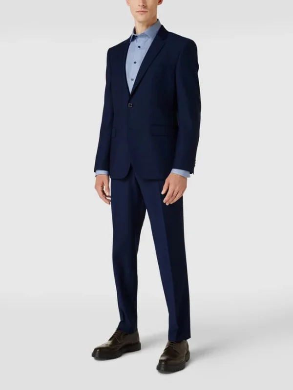 Besorgen ? BOSS Hose Mit Bügelfalten Modell ‘Simmons’ – Marineblau ? 1