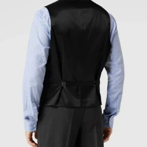 Bester Verkauf ? BOSS Weste Mit Paspeltaschen – Anthrazit ? 15
