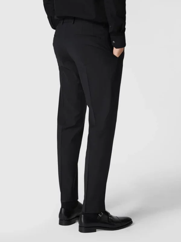 Angebote ? Strellson Slim Fit Anzughose Mit Stretch-Anteil ‘Flex Cross’ – Schwarz ? 6