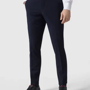 Budget ? MCNEAL Business-Hose Mit Webstruktur – Marineblau ? 13