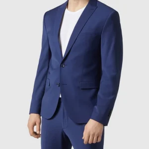Billig ⌛ Cinque Slim Fit 2-Knopf-Sakko Mit Stretch-Anteil Modell ‘CiCastello’ – ‘CIPOWERSTRETCH’ – Blau ? 13
