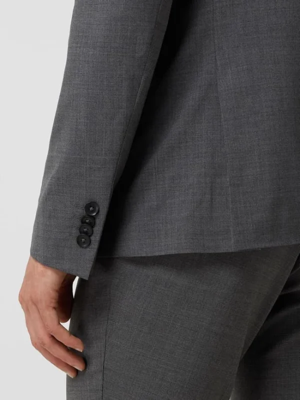 Brandneu ? Esprit Collection Slim Fit 2-Knopf-Sakko Mit Stretch-Anteil – Anthrazit ⌛ 4