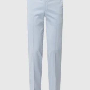 Schlussverkauf ? DIGEL Modern Fit Anzughose Mit Stretch-Anteil Modell ‘Sergio’ – Hellblau ? 9