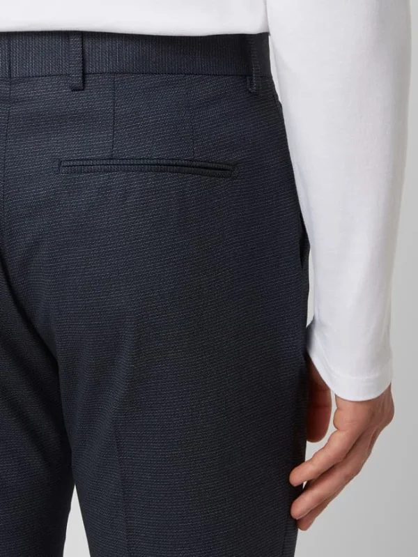 Angebote ? Selected Homme Slim Fit Anzughose Mit Stretch-Anteil Modell ‘Timelogan’ – Dunkelblau ⌛ 4