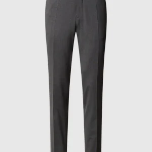 Rabatt ? CG – Club Of Gents Slim Fit Anzughose Aus Jersey Modell ‘Cedric’ – Dunkelgrau ⭐ 9