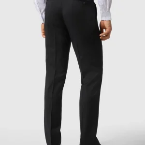 Bestpreis ✔️ Carl Gross Business-Hose Aus Schurwolle – Schwarz ? 15