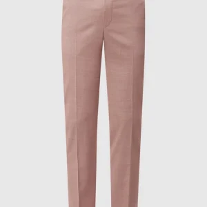 Neu ? DIGEL Slim Fit Anzughose Mit Stretch-Anteil Modell ‘Franco’ – Altrosa ? 9