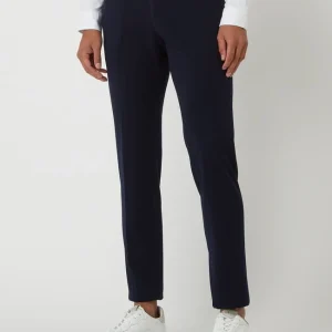 Billig ? DIGEL Extra Slim Fit Anzughose Mit Viskose-Anteil Modell ‘Nanno’ – Dunkelblau ❤️ 13