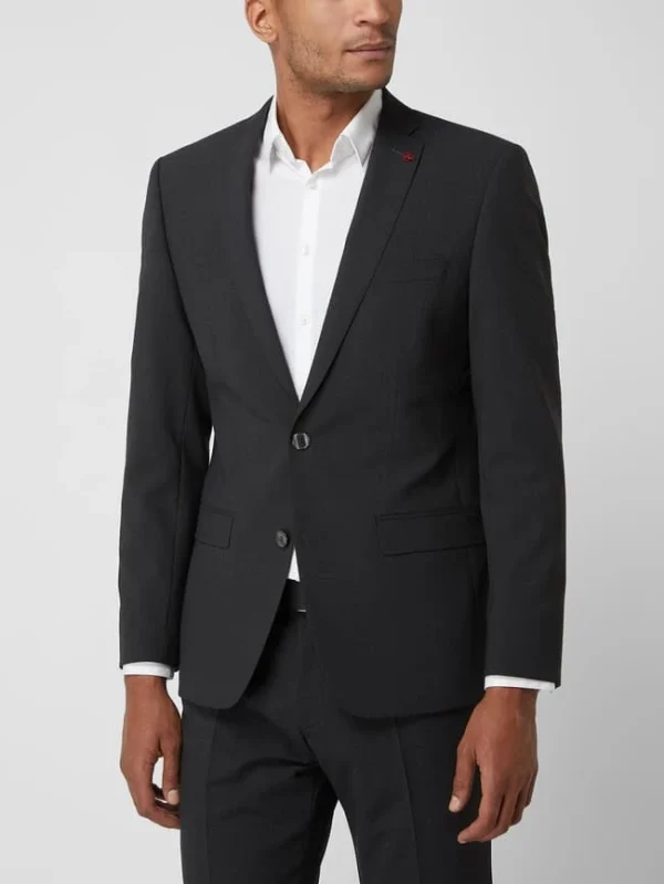 Rabatt ? Roy Robson Slim Fit Anzug Mit 2-Knopf-Sakko – Anthrazit ? 5