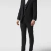 Coupon ? MCNEAL Business-Hose Mit Webstruktur – Schwarz ⭐ 19