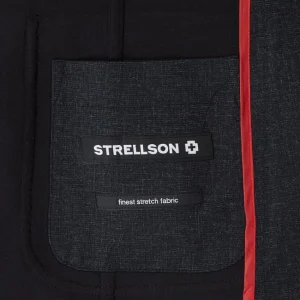Top 10 ? Strellson Slim Fit 2-Knopf-Sakko Aus Jersey Modell ‘Acon’ – Schwarz ? 16