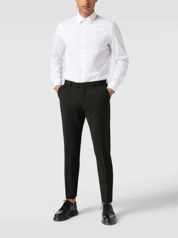 Besorgen ⌛ Drykorn Slim Fit Anzughose Mit Stretch-Anteil Modell ‘Piet’ – ‘Drynamic’ – Schwarz ? 1