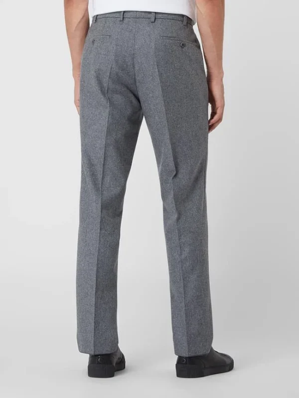 Top 10 ? Hiltl Regular Fit Anzughose Aus Schurwolle Modell ‘Piacenza’ – Hellgrau ✨ 6