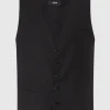 Am billigsten ? Cinque Super Slim Fit Weste Mit Stretch-Anteil Modell ‘Cifistivo’ – Schwarz ? 7