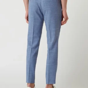Großhandel ? Selected Homme Slim Fit Anzughose Mit Stretch-Anteil Modell ‘Oasis’ – Blau ✔️ 15