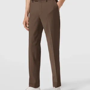 Bestpreis ✔️ Cinque Hose Mit Bügelfalten Modell ‘Monopoli’ – Hellbraun ? 13
