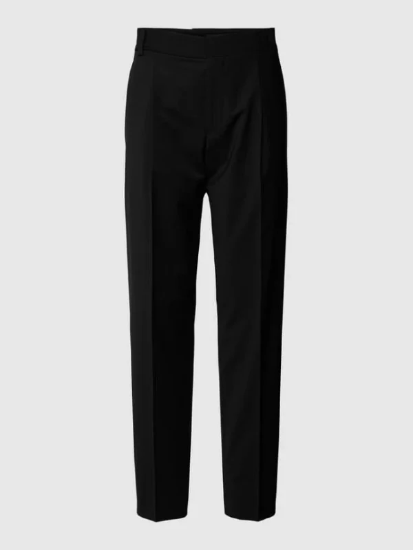 Neu ? HUGO Hose Mit Bundfalten Modell ‘Felix’ – Schwarz ? 3